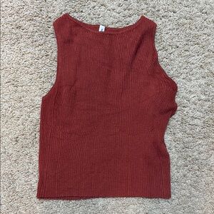 RVCA Rust Red Tank Top